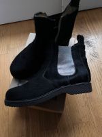 Verdecchia Chelsea Boots, Gr 40, Ponyfell, schwarz, Gummi Silber München - Pasing-Obermenzing Vorschau