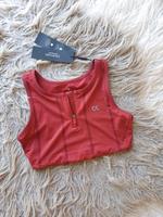 Neuer CK Calvin Klein Performance Sport Crop Top Merlot Rot Gr XS Nordrhein-Westfalen - Burbach Vorschau