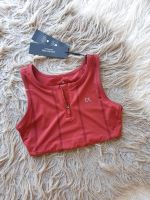 Neuer CK Calvin Klein Performance Sport Crop Top Merlot Rot Gr XS Nordrhein-Westfalen - Burbach Vorschau