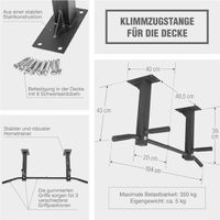 GORILLA SPORTS® Klimmzugstange - Deckenmontage, neu in OVP Bayern - Pfatter Vorschau