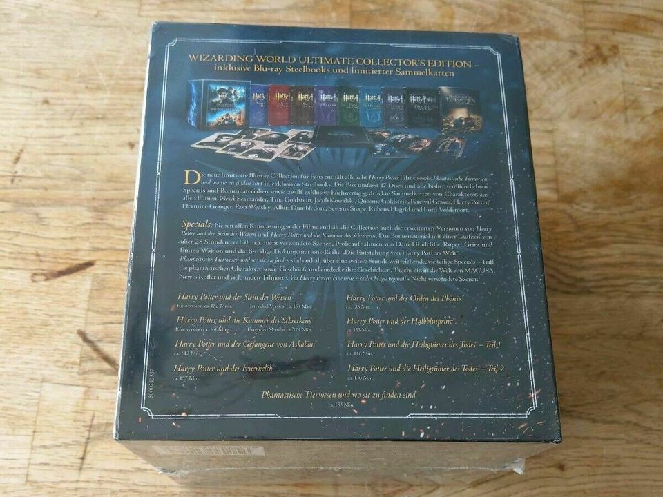Harry Potter Wizarding World 9-Film Blu-Ray Collection NEU & OVP in Dresden