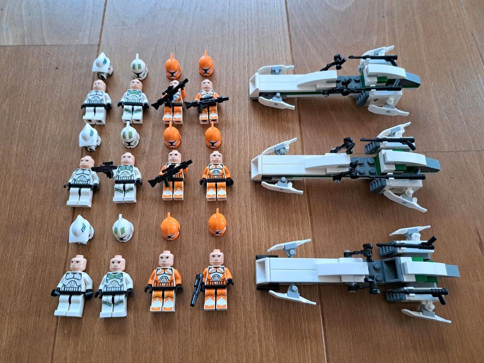 Lego Star Wars 7913 Clone Battle Pack mit Figuren in München