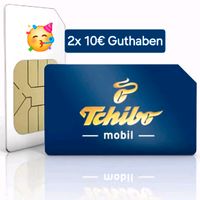 2x 10 Eu Tchibo SIM Aufladekarte Gutschein Mobil Köln - Köln Merheim Vorschau