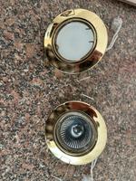 24 Deckeneinbaustrahler Halogen bzw. LED, schwenkbar, goldfarben Rheinland-Pfalz - Zotzenheim Vorschau