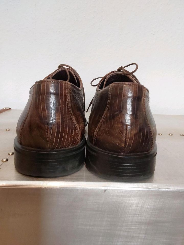 Lloyd  Herren Leder Schuhe, Schnürschuh Gr. 10 1/2 Gr.45 in Hann. Münden