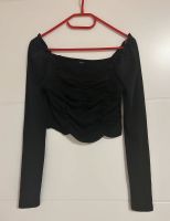 Shein Crop Langarmshirt schwarz Gr. M Baden-Württemberg - Esslingen Vorschau