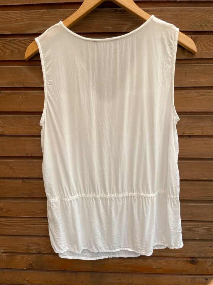 ❣️ Vila Damen Tunika Bluse Gr. L Top ohne Arm Sommerbluse in Osnabrück