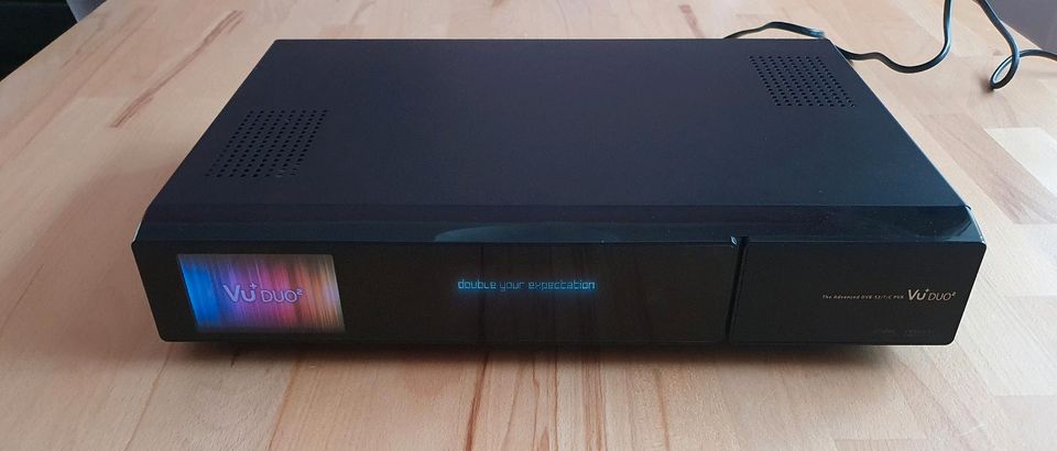 VU+ DUO2 Sat-Receiver DVB-S2 Tuner und 500 GB HDD HDMI defekt in Kiel