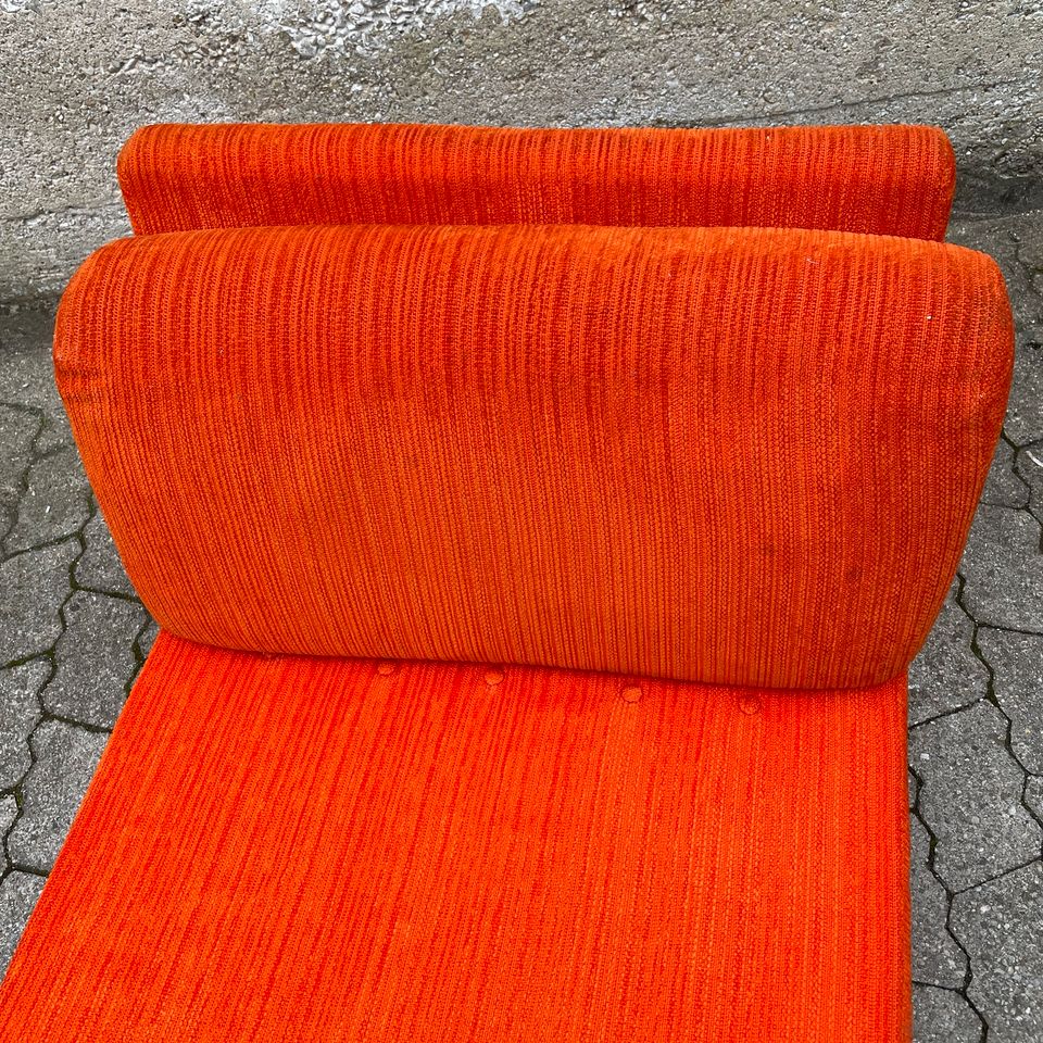 Sessel ausklappbar Liege vintage space age 70er orange in München