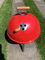 Mini Kugelgrill, Campinggrill, Picknickgrill rot Nordrhein-Westfalen - Harsewinkel Vorschau