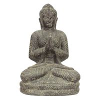 Buddha Figur sitzend Skulptur Lotussitz Steinfigur Garten Deko 45 Bochum - Bochum-Wattenscheid Vorschau