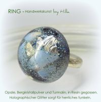 Ring ORGON Prana Energie mi Edelsteine , verstellbare Ringschiene Hessen - Groß-Gerau Vorschau