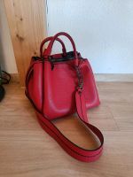 Handtasche shopper Leder rot schwarz Plinio Visona Kr. Altötting - Winhöring Vorschau