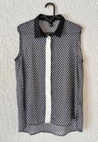 H&M Bluse dunkelblau/weiß Muster Gr. 42 Neu Bayern - Vilgertshofen Vorschau