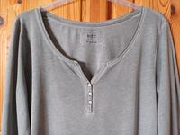 edc by Esprit T-Shirt Langarmshirt grau washed Look XL oder L Hessen - Wölfersheim Vorschau