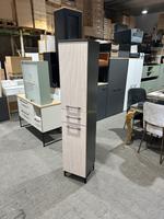 Hochschrank Eiche Anthrazit  BxHxT 33 x 170 x 35 cm Nordrhein-Westfalen - Paderborn Vorschau