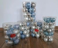 Weihnachtskugeln Baumschmuck Christbaum Silber blau Echt Glas Nordrhein-Westfalen - Kaarst Vorschau