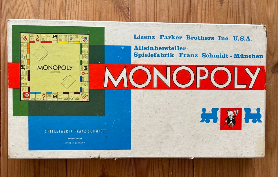 Monopoly Vintage 1961, Franz Schmidt Version RAR in Obernkirchen