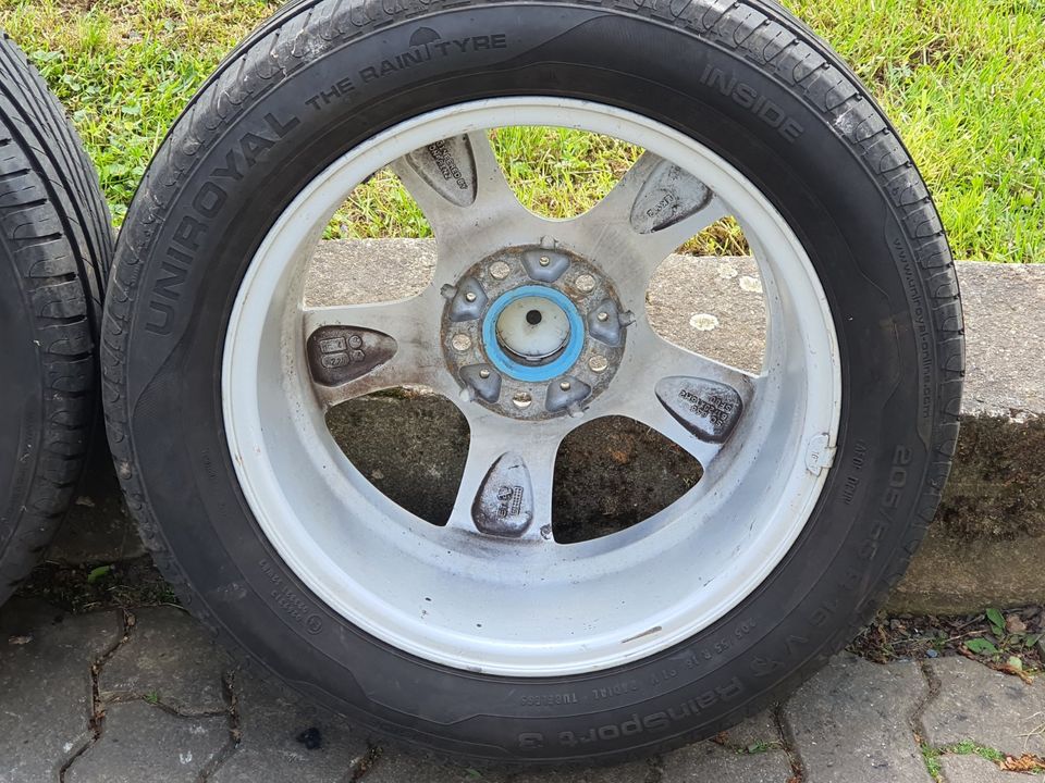 T4, Golf, Vito 5x112, 6½Jx16H2 ET50, 750kg, 205/55 R16 KBA 46669 in Neustadt an der Orla