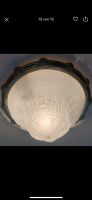 Art Déco Art Deco Deckenlampe Lampe Leuchte Set Glas Messingring Nordrhein-Westfalen - Hagen Vorschau