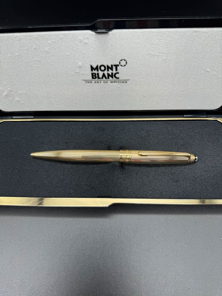 Montblanc Meisterstück Solid Gold Massiv 750 Kugelschreiber 164 in Kassel