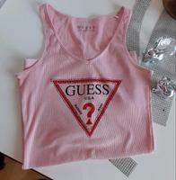 Guess Top rosa Logo Gr. S/M Sachsen-Anhalt - Kabelsketal Vorschau