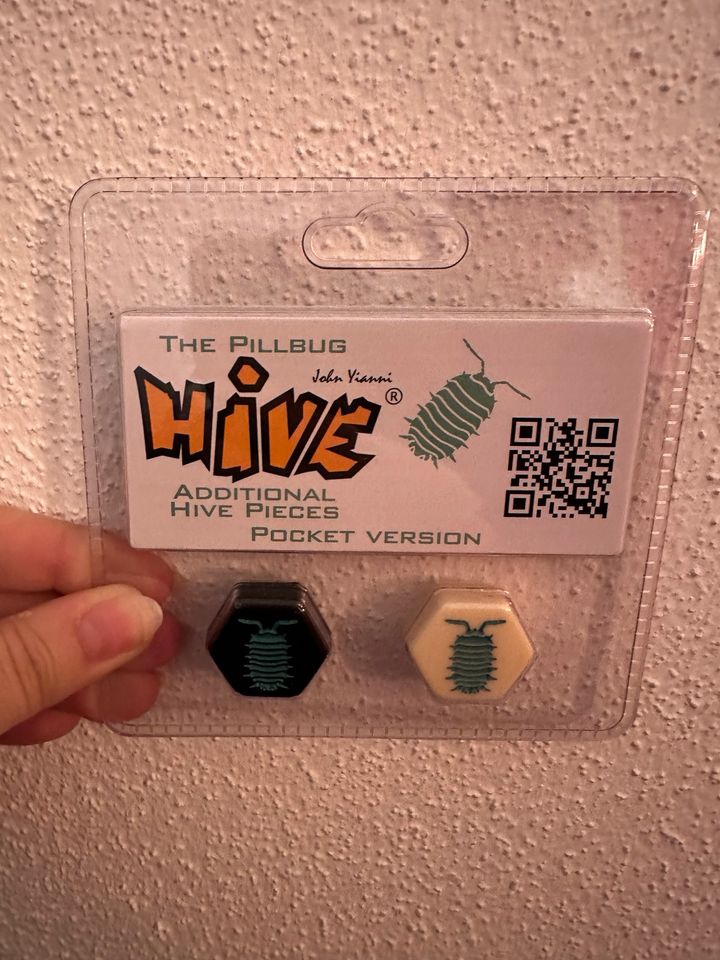 Erweiterung Assel (Pillbug) zu Spiel Hive Pocket *NEU+OVP* in Petershausen