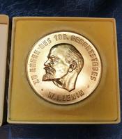 Medaille Gedenken Lenin 100 Jahre DDR Ostalgie Sachsen - Görlitz Vorschau