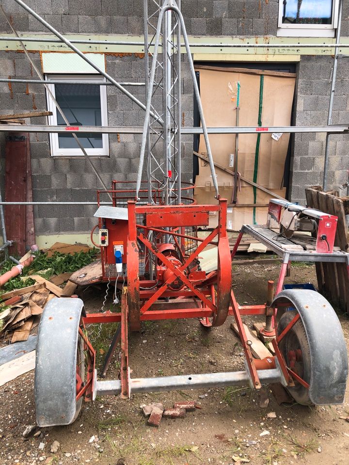 Bauaufzug Baulift Aufzug Dachdeckeraufzug in Osthofen