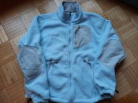 COLUMBIA - Eisblaue Fleecejacke mit grauer Applikation NEU, Gr. L Kr. München - Planegg Vorschau