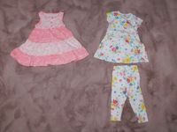 süßes Set Kleid Leggings Gr. 74/80 weiß bunt Blumen + Kleid Gr.74 Nordrhein-Westfalen - Haan Vorschau