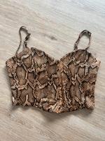 Zara Korsett Oberteil top braun beige S/ 36 Hessen - Griesheim Vorschau
