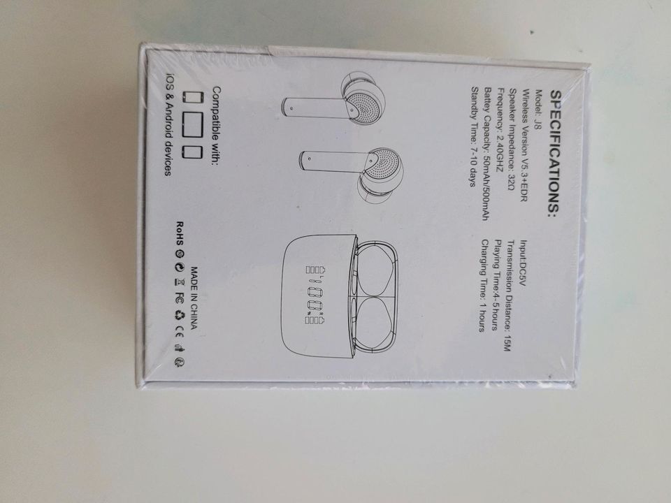 Neu OVP Bluetooth Kopfhörer, Kopfhörer Kabellos Bluetooth 5.3 In in Hamburg