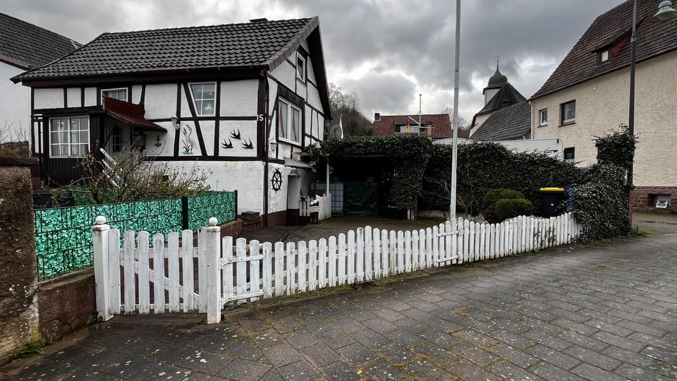 kleines Fachwerkhaus als Ferien- Sommer- Wochenendhaus in Beverungen