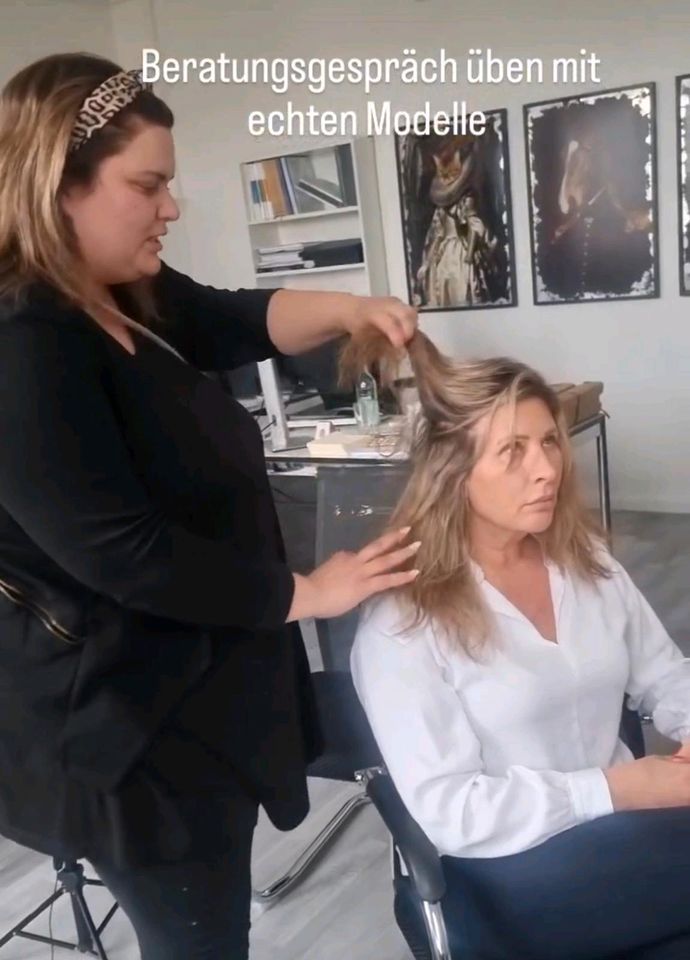 Haarverlängerung Schulung bonding tape tressen Seminare Weiterbildung in Ingolstadt