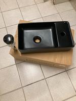 Gäste WC Waschbecken in schwarz matt Nordrhein-Westfalen - Haltern am See Vorschau