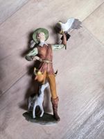 Göbel Porzellan Junge mit Falken und Hund Thüringen - Schleusingen Vorschau