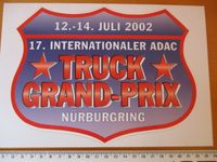 Aufkleber ADAC Truck Grand-Prix Nürburgring 2002 Rheinland-Pfalz - Kobern-Gondorf Vorschau