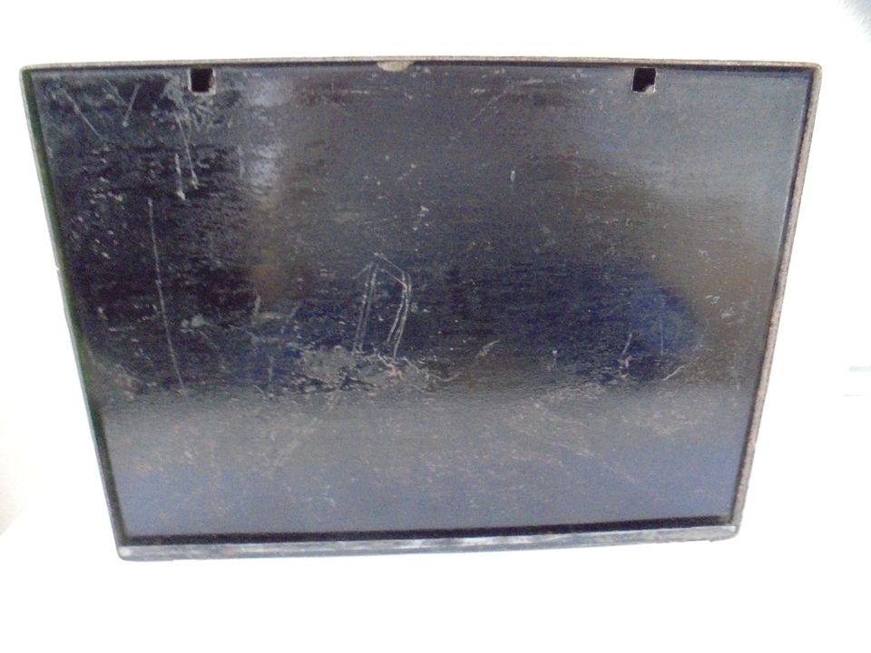 Antike Eisentruhe Geldkassette + 2 Schlüssel ~ 14 kg~1890er Jahre in Aalen
