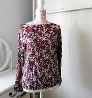 edc by Esprit Bluse Langarm Blümchen Muster Shirt Viskose Bunt 38 Hessen - Griesheim Vorschau