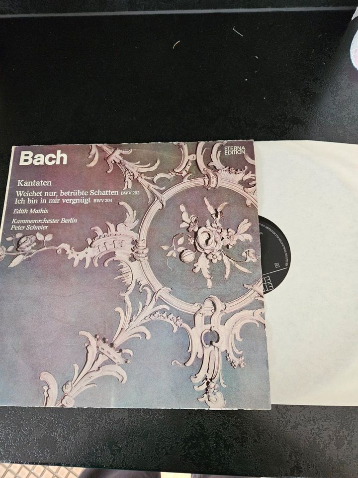 26x Sehr gut erhaltene Schallplatten in OVP von J. Sebastian Bach in Freiburg im Breisgau