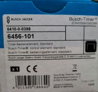 Busch jäger 6456-101 Standard Timer Bedienelemt Nordrhein-Westfalen - Herscheid Vorschau