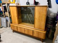 Midcentury 60er DDR Highboard | Anrichte | Vitrine mit Schlüssel Dresden - Äußere Neustadt Vorschau