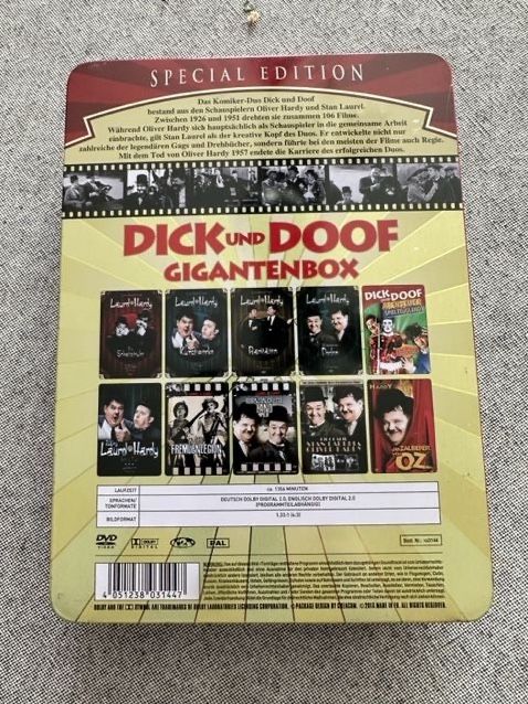 Stan & Olli, Dick & Doof, Laurel & Hardy Gigantenbox 5 DVDs in Bochum