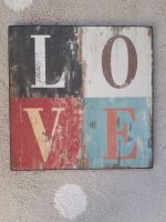 Wandbild Holz Vintage "Love" Nordrhein-Westfalen - Langenfeld Vorschau