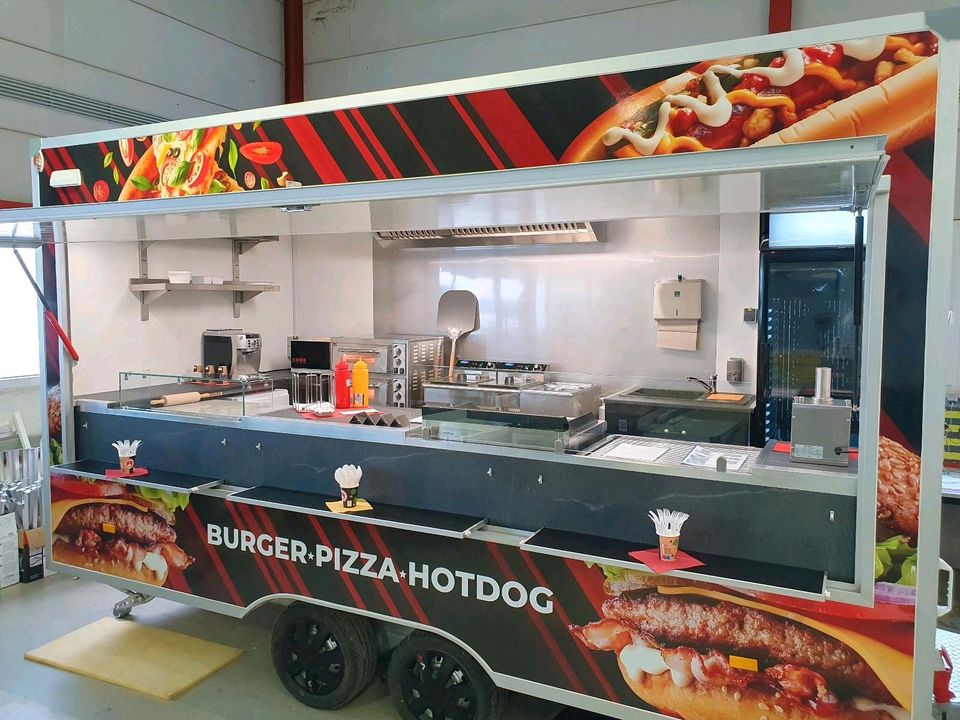 Burgerwagen/Pizza-Hotdogwagen/Imbisswagen/Imbissanhänger//Foodtruck in Tönisvorst