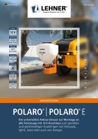 Lehner Polaro E 70 100 170 250 Salzstreuer Winterdienst Radlader Bayern - Bibertal Vorschau