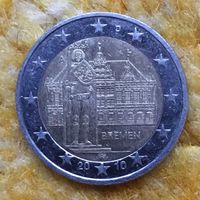 2 Euro 2010 A Gedenkmünze Deutschland Bundesländer Bremen Niedersachsen - Ronnenberg Vorschau