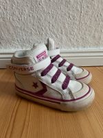 Converse All-Star 23 weiß pink Leder High Top Berlin - Steglitz Vorschau