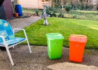 Kinder Garten Kiste Box Wäsche-Truhe Kunststoff grün oder orange Baden-Württemberg - Baden-Baden Vorschau